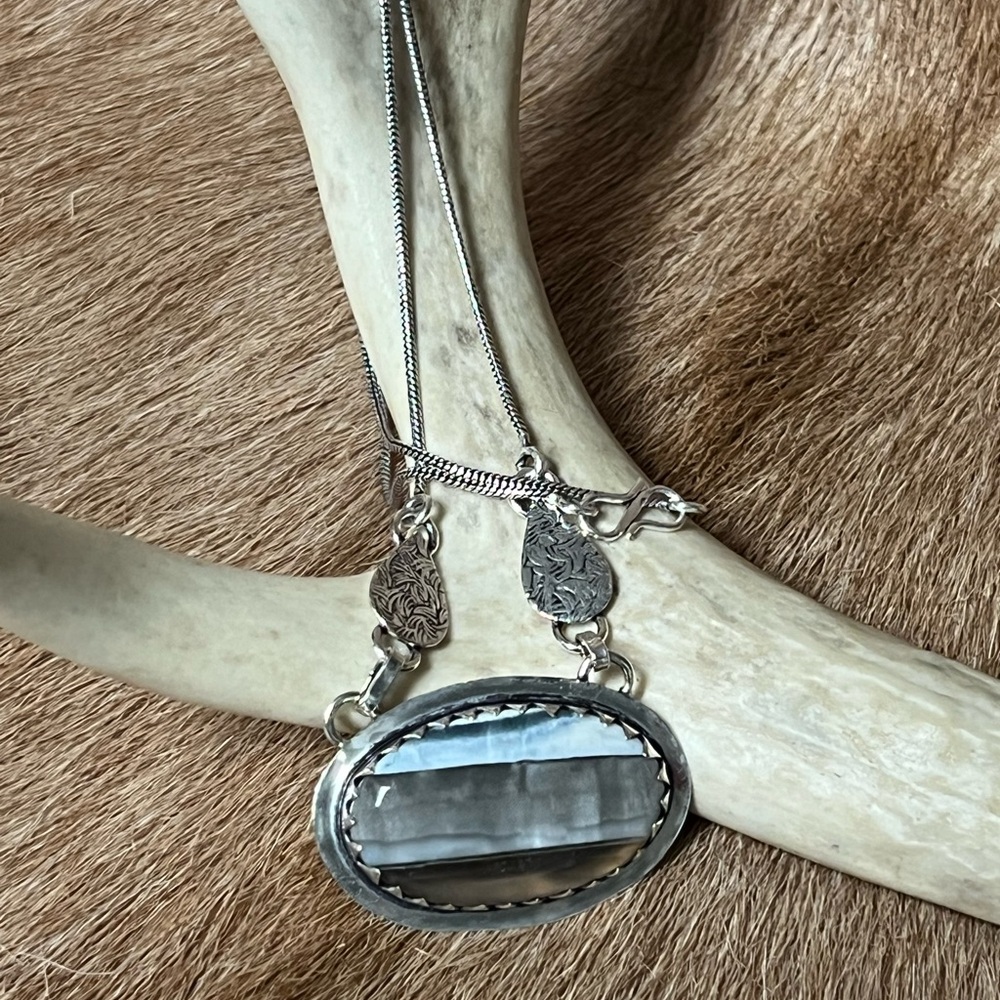 Silver 925 Owyhee Opal